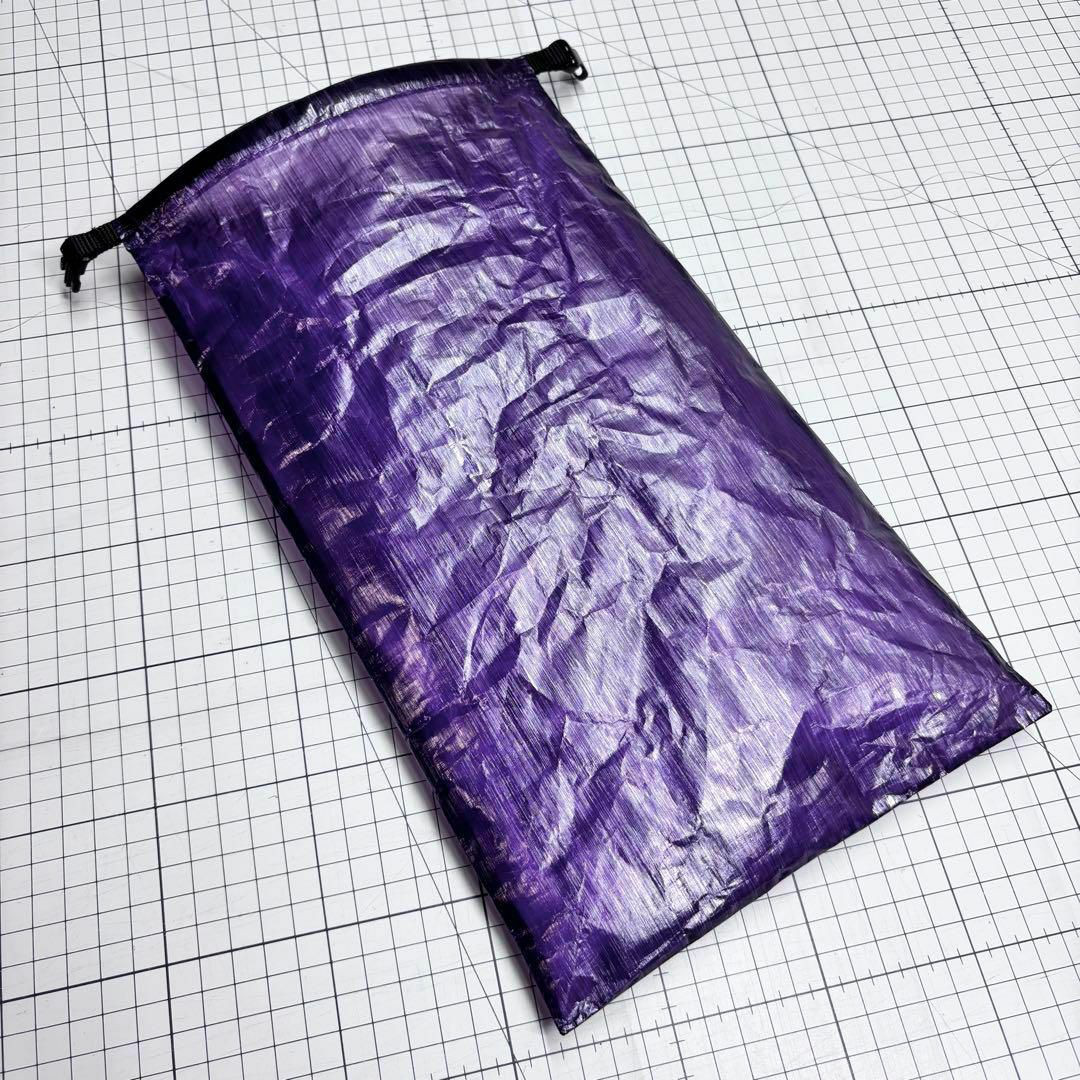 スタッフサック　スタッフバッグ　ロールトップ　DCF　軽量　登山　アウトドア　キャンプ　UL　34cm×19cm