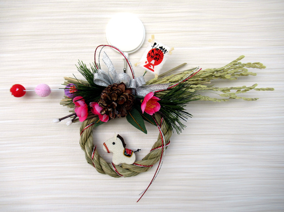 26.しめ縄リース