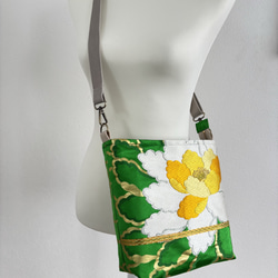 袋帯 帯リメイクバッグ あずま袋 三角バッグ ショルダーバッグ