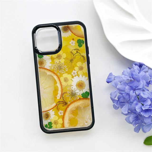 オレンジケース 紫陽花ケース  iPhone17Pro/17Air/17ProMax/16eシリコンケース スマホケース