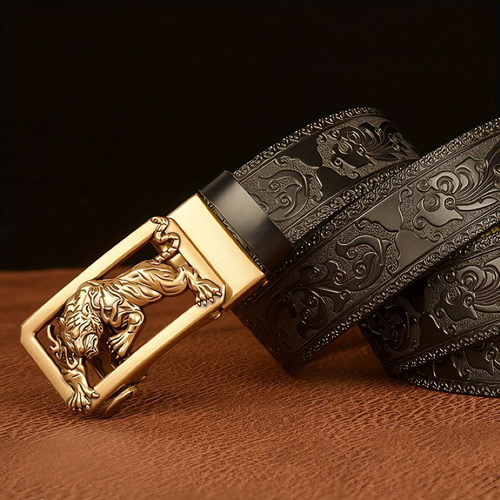 ファッション ベルト メンズ ウエスタンカウボーイ ラチェットベルト