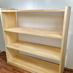 絵本棚 サイドウェーブ 本棚・絵本棚・マガジンラック Kei Crafted