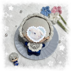 ちびぐるみ ボンネット スタイ オーダーページ bf38ca485fc2e658c83d315b433e73