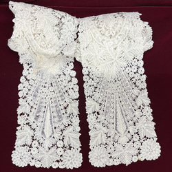 3】ベルギーアンティーク 手仕事 ブリュッセル デュシェスレース