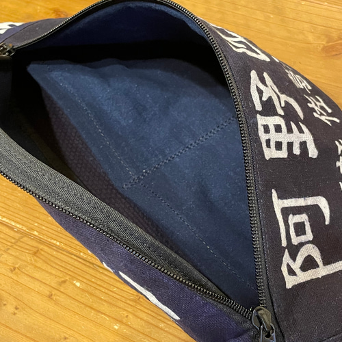 前掛け リメイク ボディーバッグ 前掛けバッグ ウエストポーチ ボディ