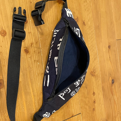 前掛け リメイク ボディーバッグ 前掛けバッグ ウエストポーチ ボディ