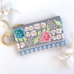 ガチャ詰め風ポーチ キャンディーバッグキーホルダー Xmas① 約12cm