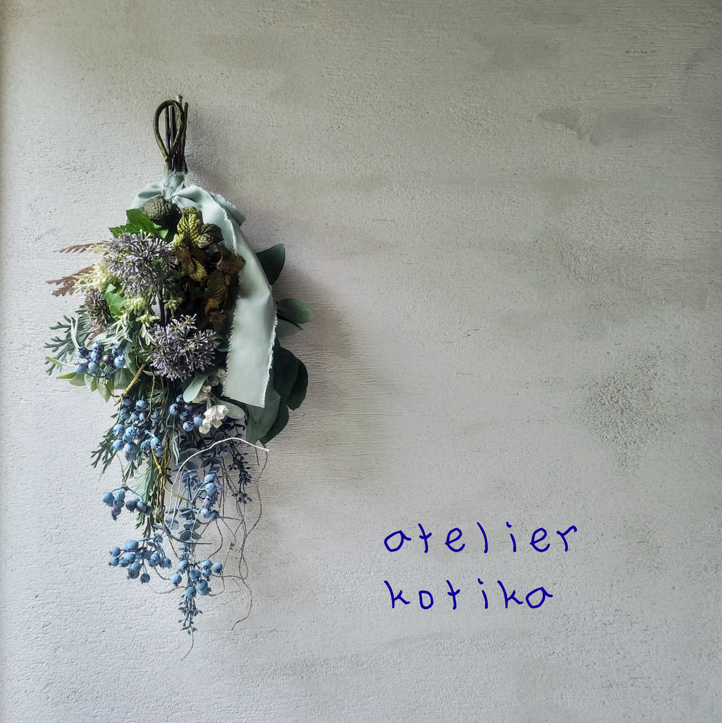 ナチュラルスワッグ／アーティフィシャルフラワー