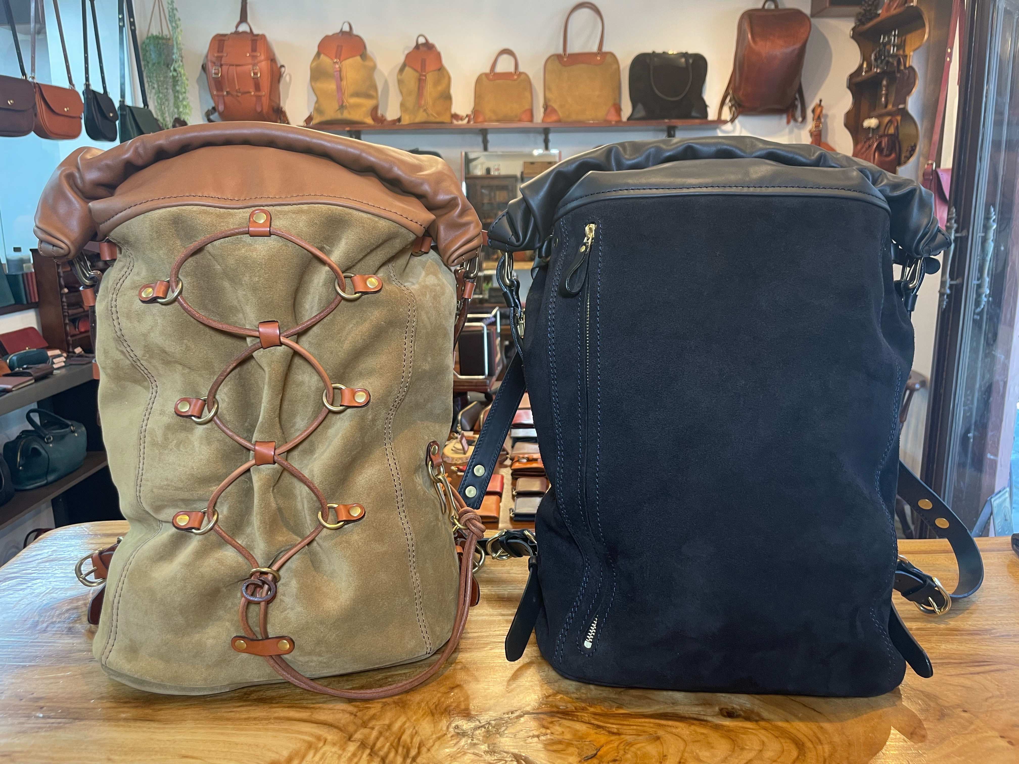 Roll Top Ruck Sack ロールトップリュック　《London×Organic》