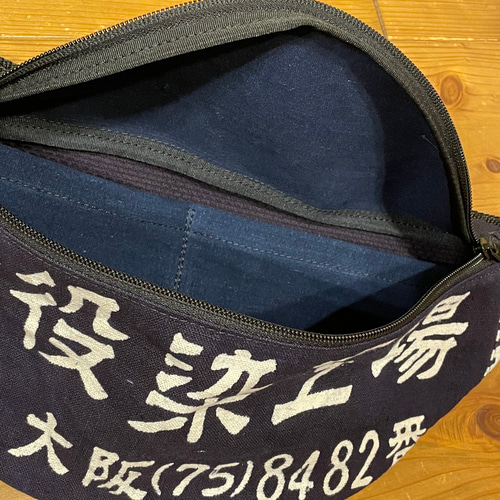 前掛け リメイク ボディーバッグ 前掛けバッグ ウエストポーチ ボディ