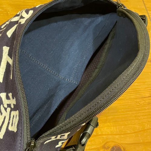 前掛け リメイク ボディーバッグ 前掛けバッグ ウエストポーチ ボディ