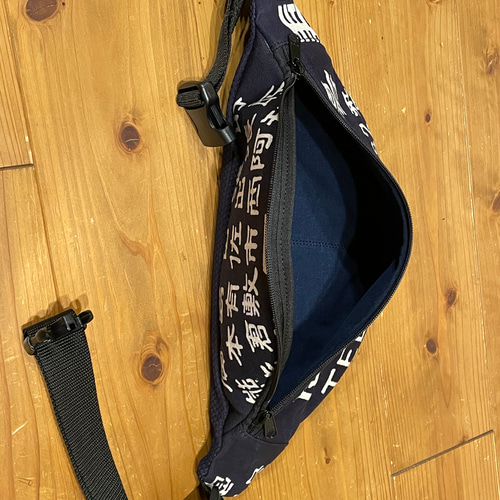 前掛け リメイク ボディーバッグ 前掛けバッグ ウエストポーチ ボディ