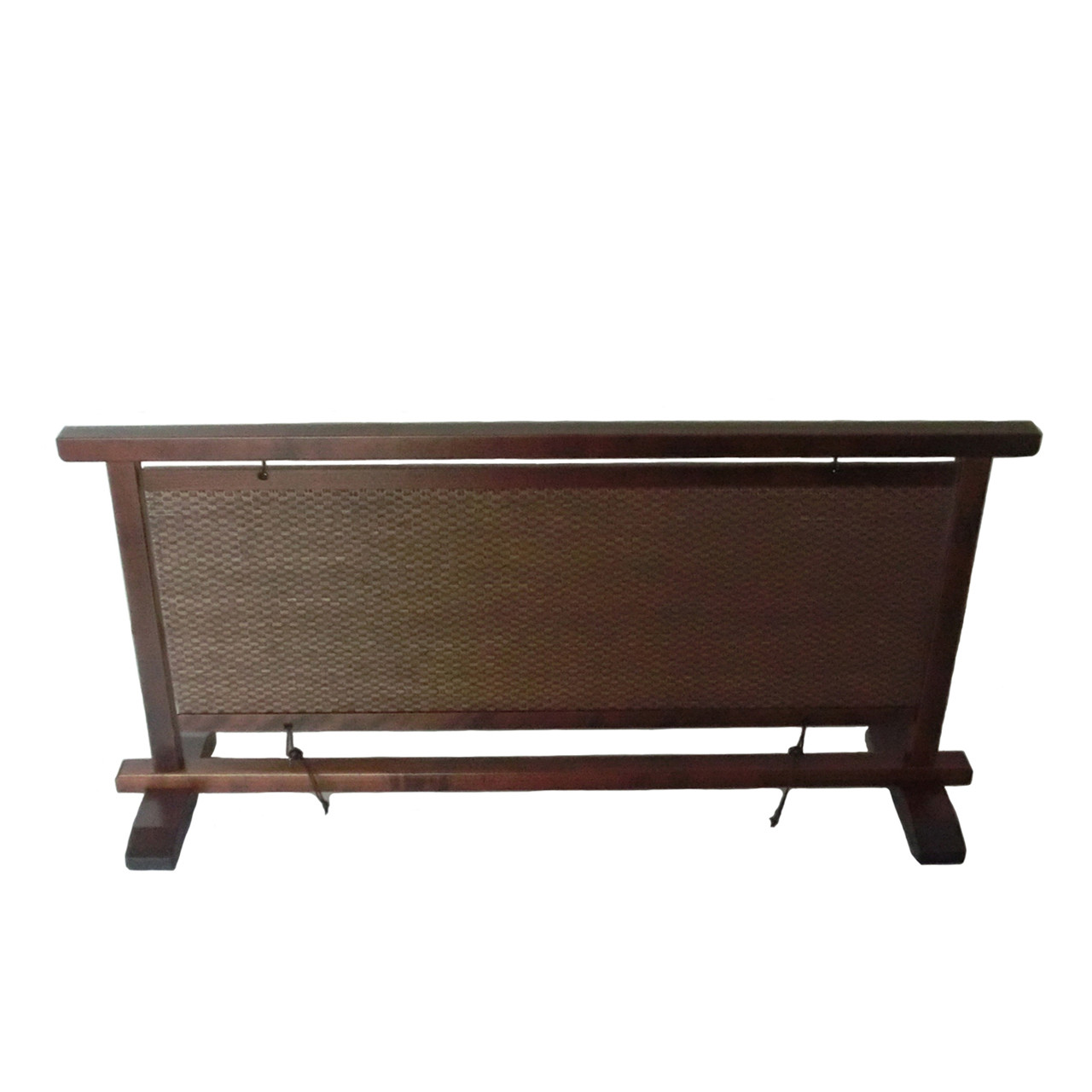 インテリア家具 衝立 結界 ついたて 竹編み 市松模様