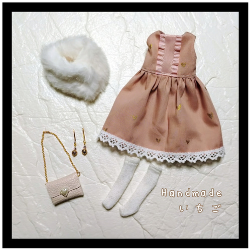 リカちゃん 服 ハンドメイド 着回しコーデセット おもちゃ・人形