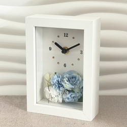  ブルー 置時計 装飾的なデザイン 高岡銅器 置き時計 | time and spaceスタンド S | 斑紋ガス青銅色 | Orii