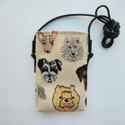 pomppiaのショルダーバッグ ミナペルホネンのファブリックで