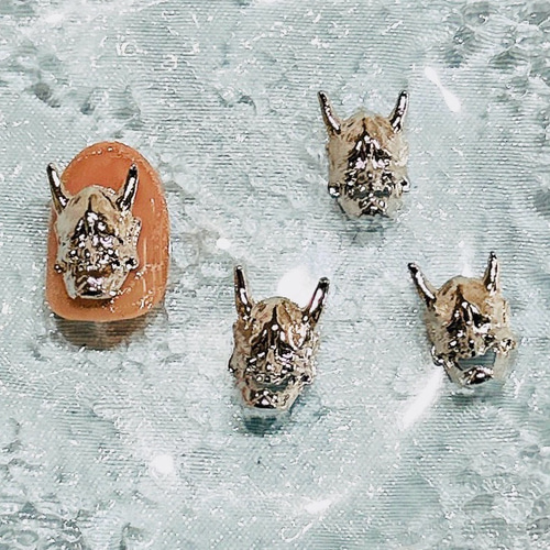 鬼 般若 ネイルパーツ ネイルシール app 通販 19974003｜Creema