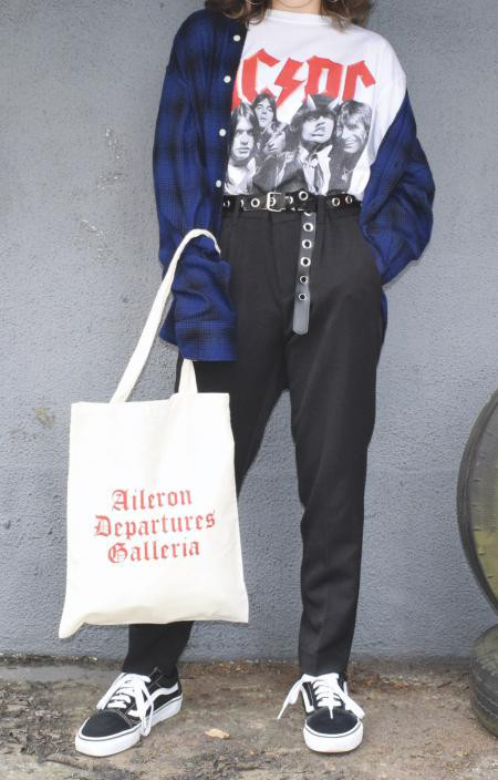 (全2色)shadow-check flannel shirts(RED)　シャツ　白　シンプル
