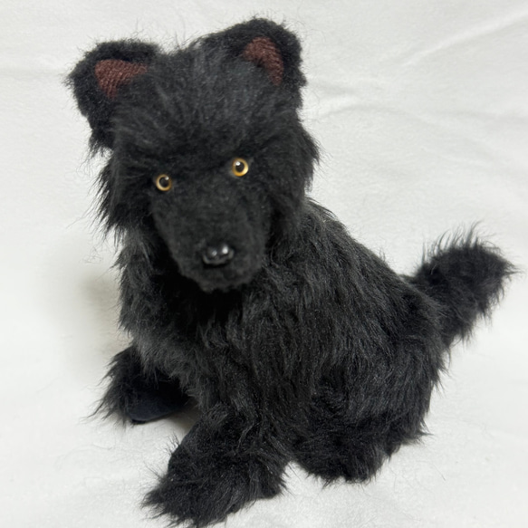 25.アートドール☆cocoperi1984☆オオカミ（黒） 25.アートドール☆cocoperi1984☆オオカミ（黒）