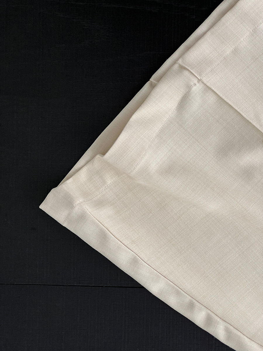 秋新作レディースハイウエスト プリーツ加工 ワイドレギンス【返品・交換可】品質最優先25-441