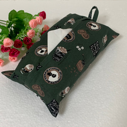 エコティッシュカバー☆マスクストッカー♪行ってみたいな♡ひつじカフェ♪4カラー 2枚目の画像