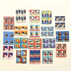 ヴィンテージ アメリカ 複十字シール クリスマスシール アソート 1950