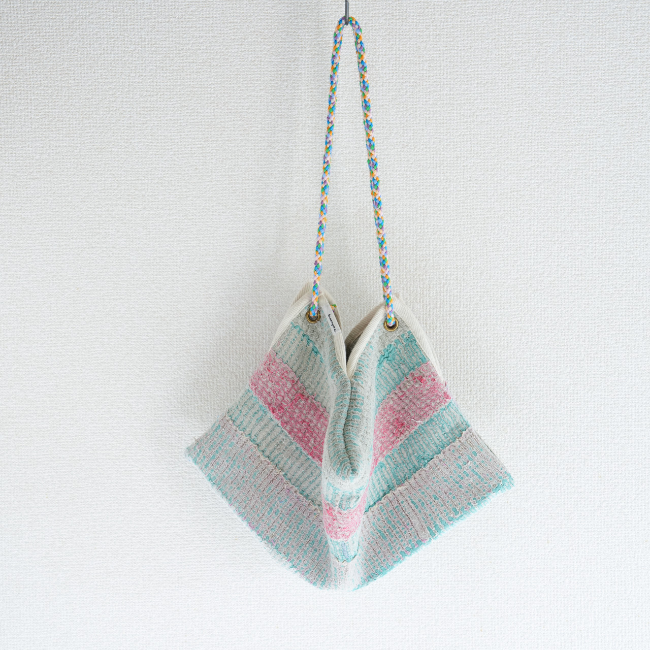 vintage kantha quilt bag B / ヴィンテージカンタキルト トートバッグ