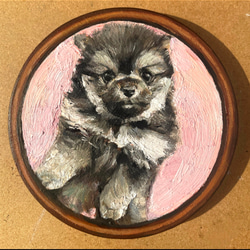 赤ずきんと狼 油絵 原画 キャンバス 手描き 絵画 絵画 メアリ 通販