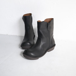 本革ペコスブーツ ミドル丈 ロングブーツ ステッチダウンシリーズ R-アール-RL-08- 当店限定販売 9枚目の画像