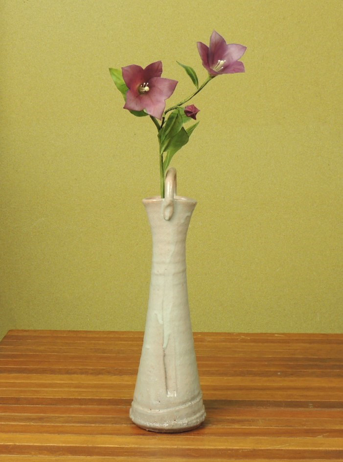 萩焼 花瓶 一輪挿し