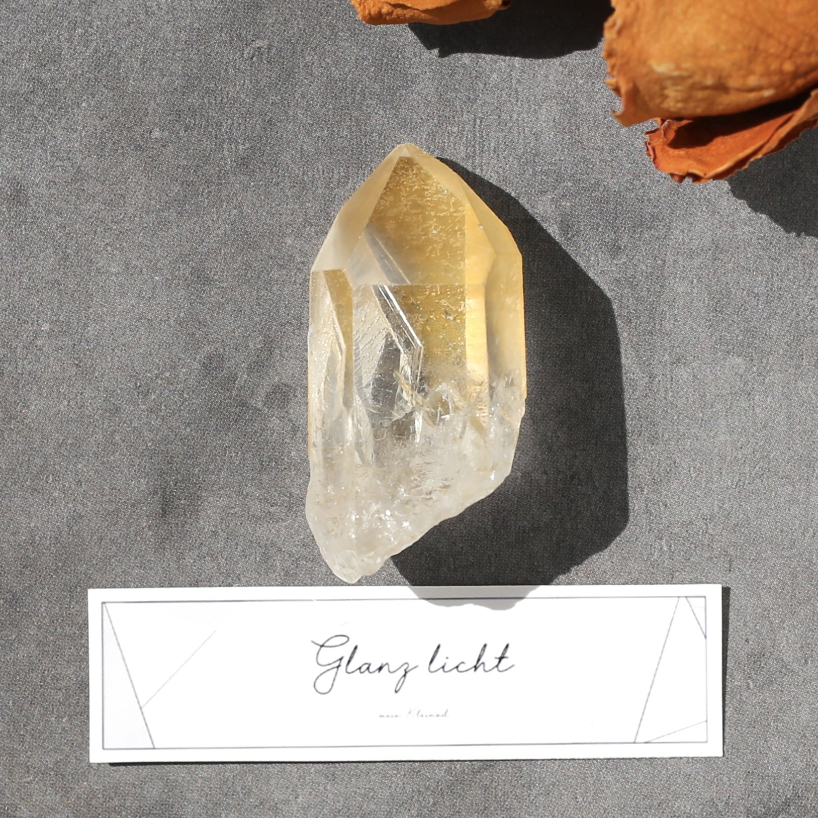 希少！貫入水晶 ゴールデンヒーラー クォーツ 原石 水晶 鉱物 希少石 天然石