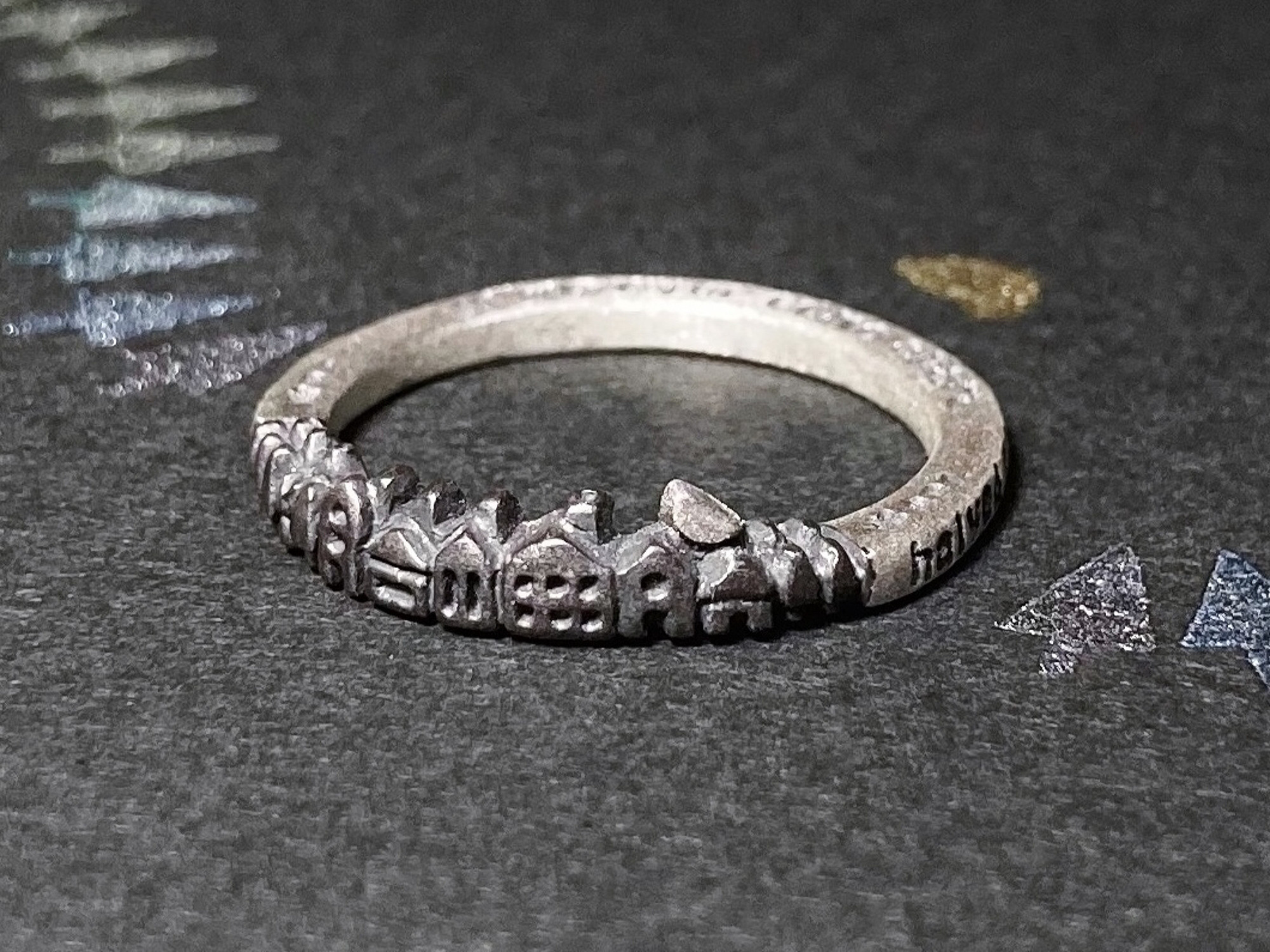 halved moon ( mille±feuille )　1号～27号　半月 街並 家  猫 シルバー 925 リング