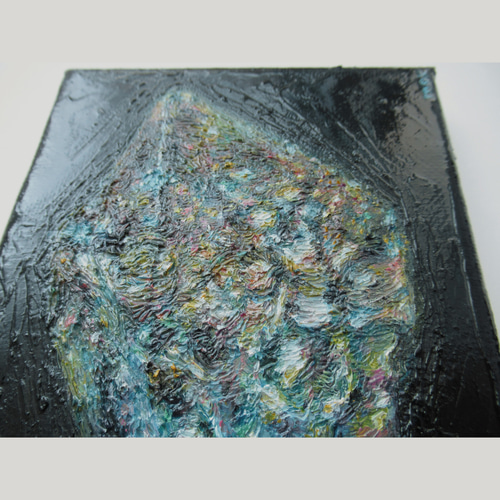 ［匿名で配送］一点もの 水晶 鉱石 宝石 油絵 油彩 絵 送料無料][匿名配送] 一点もの 水晶 鉱石 宝石 油絵 油彩 絵 絵画 南雲