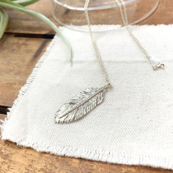 羽根のペンダント | シルバーネックレス| Basic |Silver950 4枚目の画像