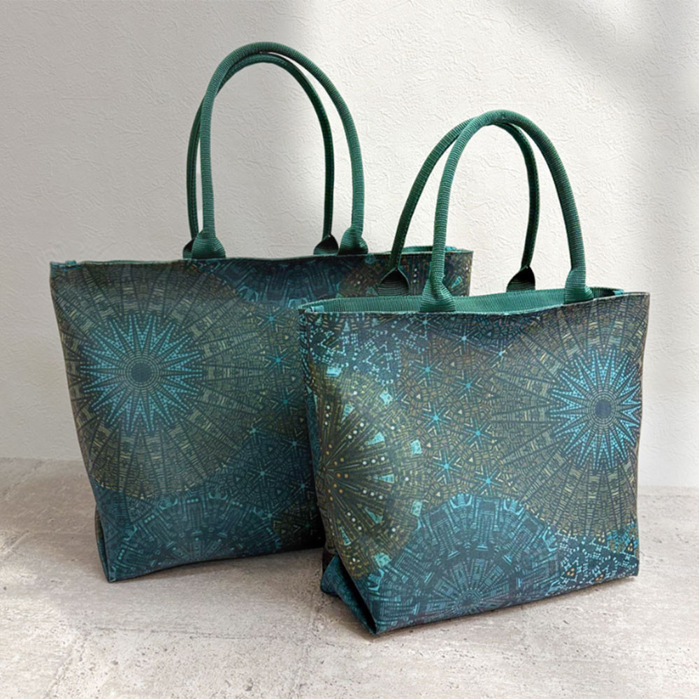 チュールトートバッグ 2サイズ (94)チュール素材 超軽量 大きめ A4 小さめ B5 きれいめ 日本製