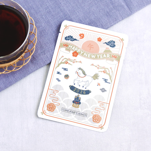 予約商品】年賀レターコーヒー | 2026 年賀状・ドリップバック・自家焙