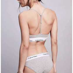 Calvin Klein カルバンクライン　ブラ&ショーツ / 上下セット 灰色　Sサイズ 2枚目の画像