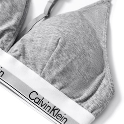 Calvin Klein カルバンクライン　ブラ&ショーツ / 上下セット 灰色　Sサイズ 6枚目の画像