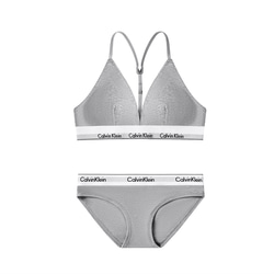 Calvin Klein カルバンクライン　ブラ&ショーツ / 上下セット 灰色　Sサイズ 3枚目の画像