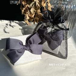 ラブラドライトドロップピアス/ 金具変更可（シルバー・イヤリング・ステンレス） 9枚目の画像