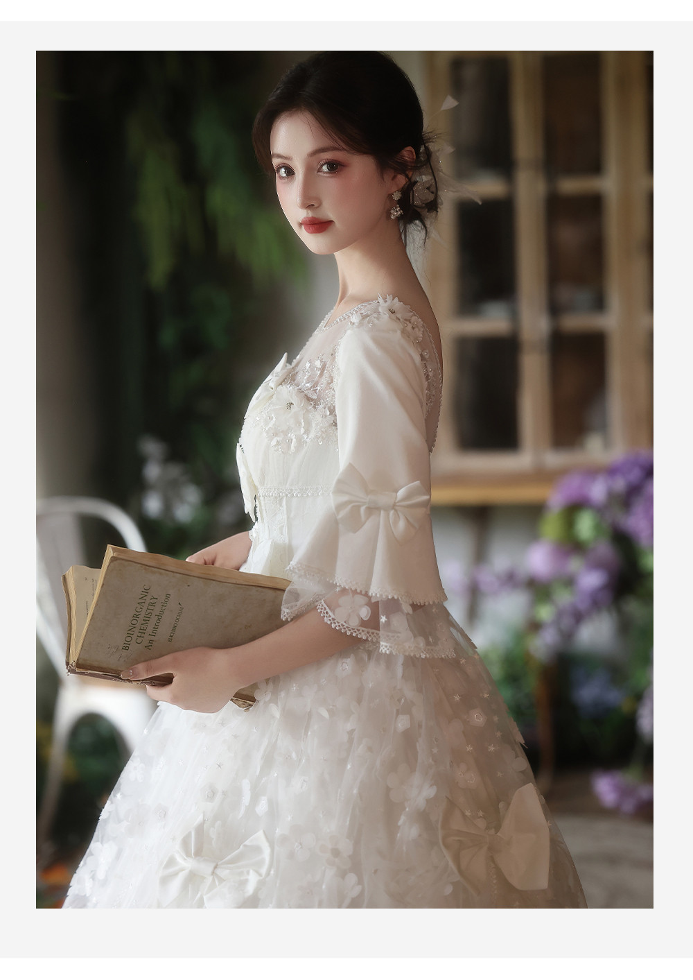 綺麗 白 ウェディングドレス おしゃれ プリンセス 可愛い パーティー 結婚式 花嫁 演奏会 前撮り 披露宴 A7051