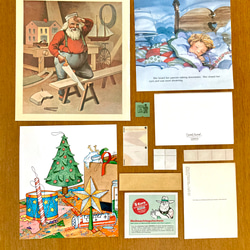 ⭐︎.。Merry Christmas (*´˘`*)♡ コラージュ素材（外国切手、クロモス、チケット、ポストカード等A 8枚目の画像