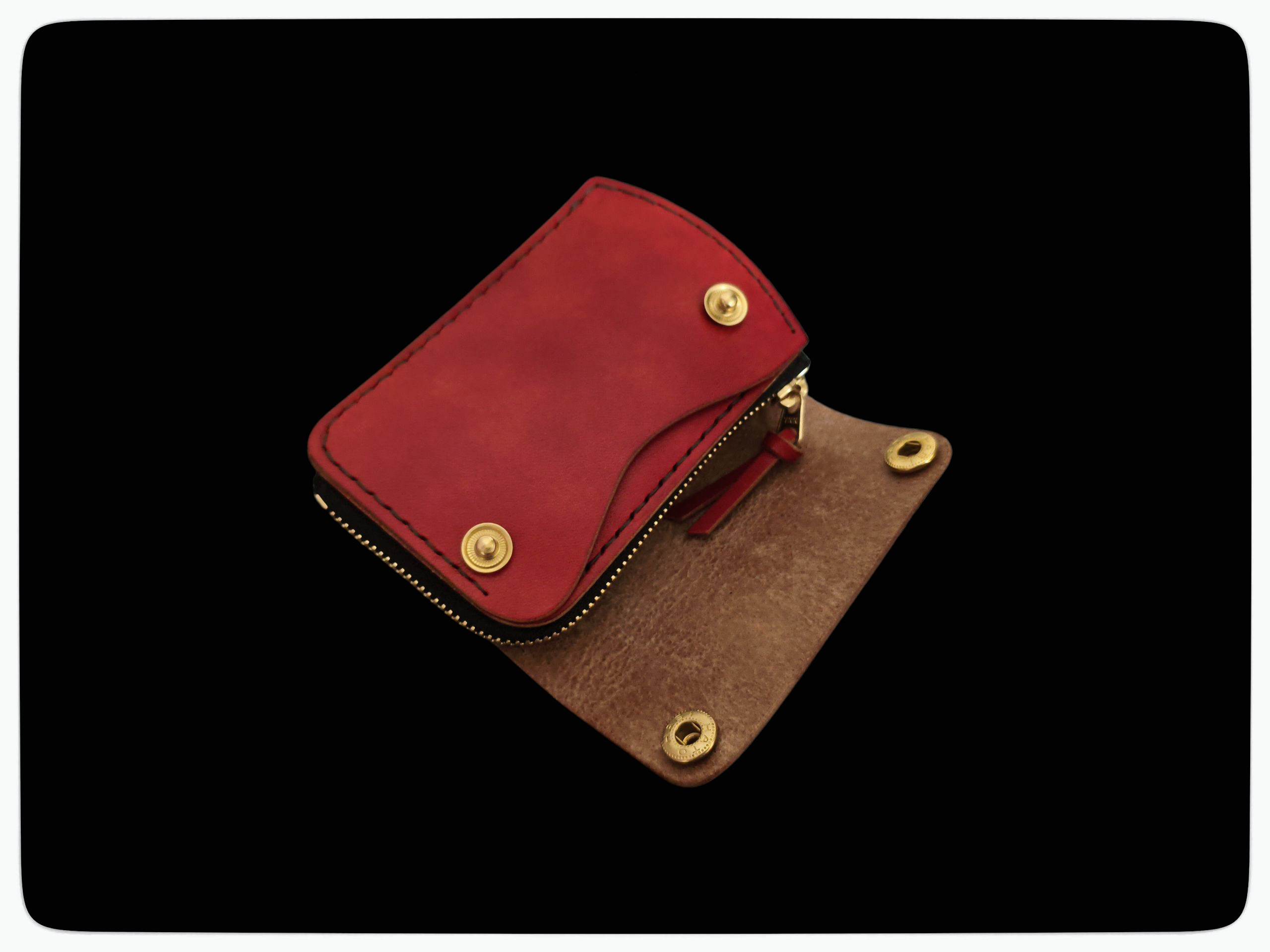 ☆ベルトに装着可能★◆トラッカーウォレット　ミニマム◆★カスタム可能☆