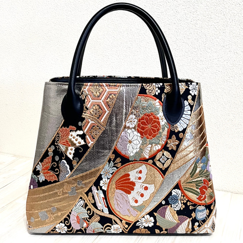 帯地バック 袋帯リメイク トートバック obi リメイクバック 一点物