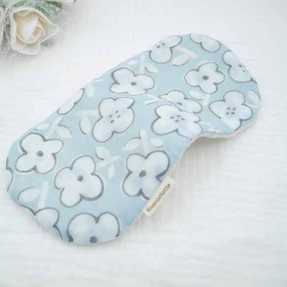 ふわもこハンカチ｜フリーフラワー-Free Flower-｜S・10×20cm｜ガーゼハンカチ｜敏感肌｜花柄｜ギフト 8枚目の画像