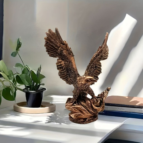 インテリア 置物 イーグル 装飾 彫刻 オブジェ 玄関 オフィス 鷲 ワシ