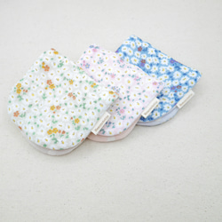 ふわもこハンカチ｜花絨毯-Flower Carpet-｜S・10×20cm｜ガーゼハンカチ｜敏感肌｜プチギフト 1枚目の画像