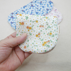 ふわもこハンカチ｜花絨毯-Flower Carpet-｜S・10×20cm｜ガーゼハンカチ｜敏感肌｜プチギフト 2枚目の画像