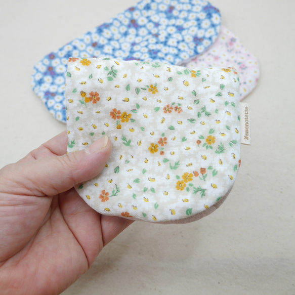 ふわもこハンカチ｜花絨毯-Flower Carpet-｜S・10×20cm｜ガーゼハンカチ｜敏感肌｜プチギフト 2枚目の画像