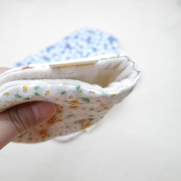 ふわもこハンカチ｜花絨毯-Flower Carpet-｜S・10×20cm｜ガーゼハンカチ｜敏感肌｜プチギフト 3枚目の画像